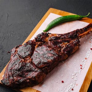 Moose steak “Tomahawk”