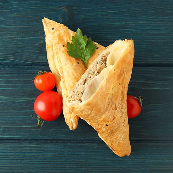 Aļna gaļas buljona pīrādziņš "Aļņa rausis"